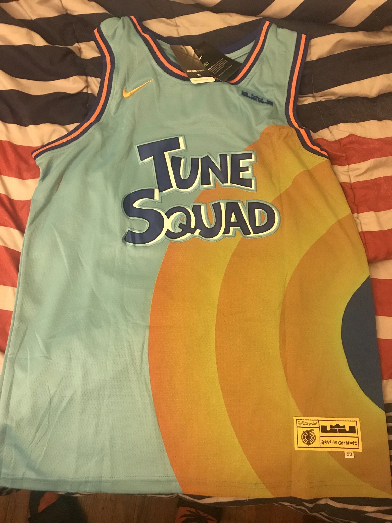 Lebron Tune Squad Jersey S