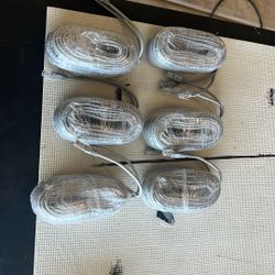 6-100ft Cat5e  Ethernet Cable 