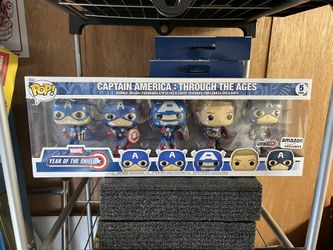 Captain America 🇺🇸 Amazon Exc 5 Pack Funko Pop