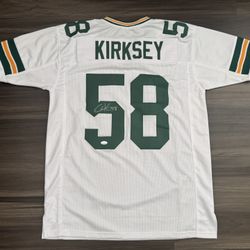 JSA Authenticated Green Bay Packers Christian Kirksey Signed Autographed Jersey 