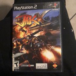 “Jak X Combat Racing” ps2 game