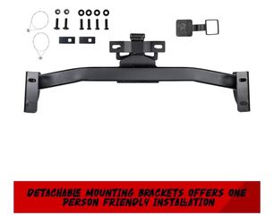 Class 3 Trailer Hitch Standard 2-Inch Receiver Compatible with 2016-2023 Toyota Tacoma, Multi-Fit Hitch to Receive Ball Mount, Cargo Carrier, Bike Rac