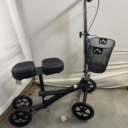 KNEE Scooter- 350 Pounds Limit. Left Or Right Side Injury Foot, Ankle, Heel.