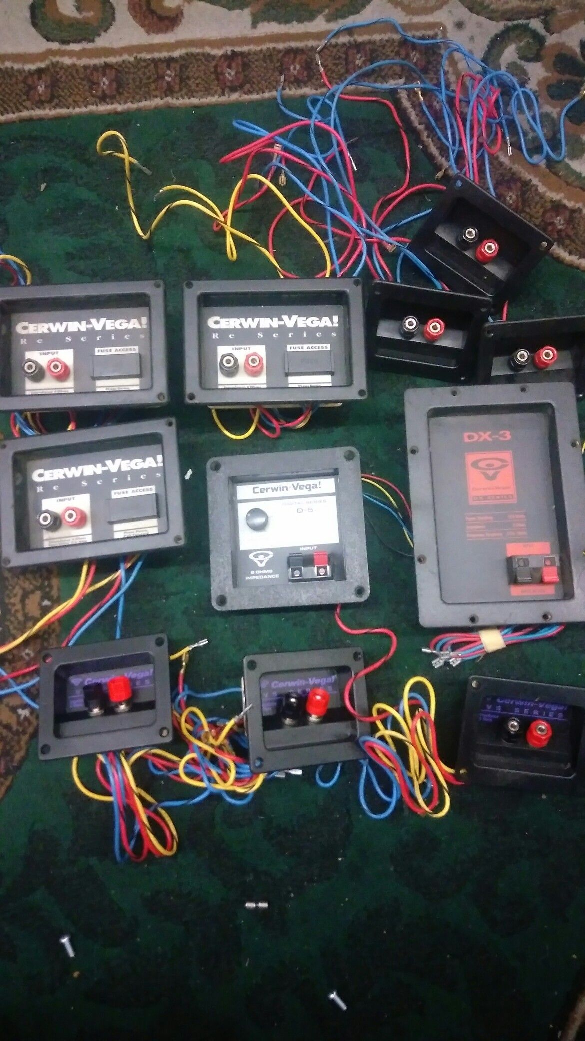 Speaker parts ; circuit breakers