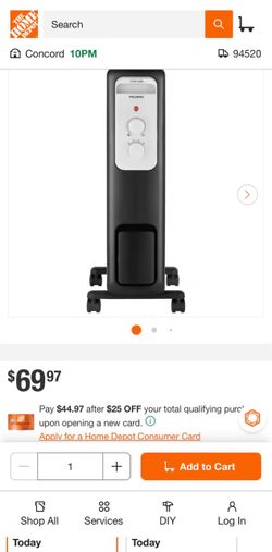 Electric Space Heater