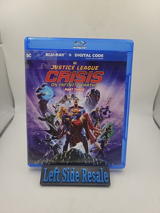 Justice League : Crisis on Infinite Earths Part Three ( Blu-ray )