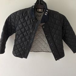 Boys Burberry Coat Size 4