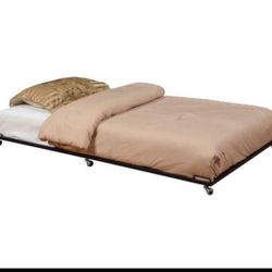 Twin size trundle rool out bed frame.  