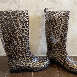 Capelli Print rainboots 8  boots 
