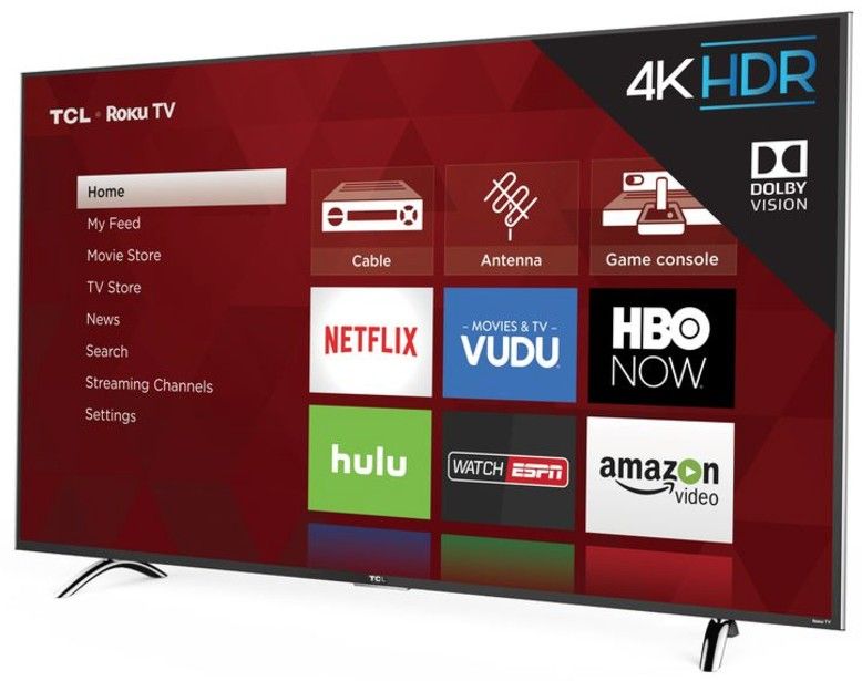 TCL 55" CLASS 4-SERIES 4K UHD HDR ROKU SMART TV - 55S423