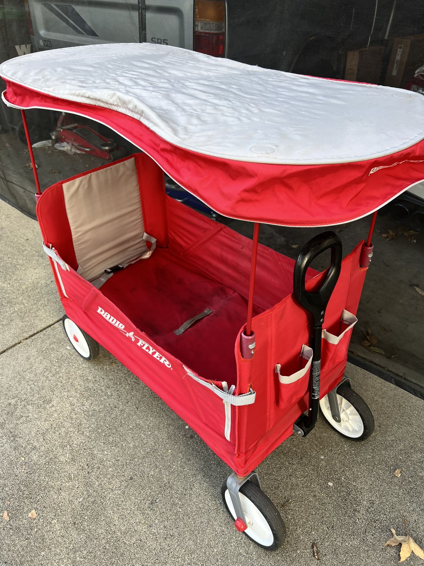 Kids Radio Flyer Folding Collapsible Beach Wagon