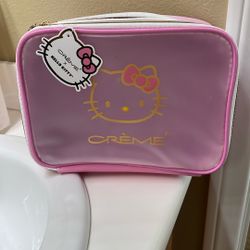 Hello Kitty Makeup Or Travel Bag Case Large Size With Tags 