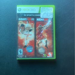 Baseball 2k12/nba 2k12 Combo Xbox 360 Game