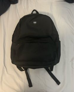 Vans black backpack