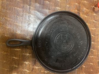 Griswold #8 1930s Flat Griddle Pan 