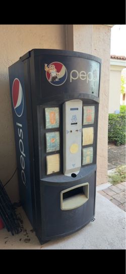 Pepsi Soda Vending Machine