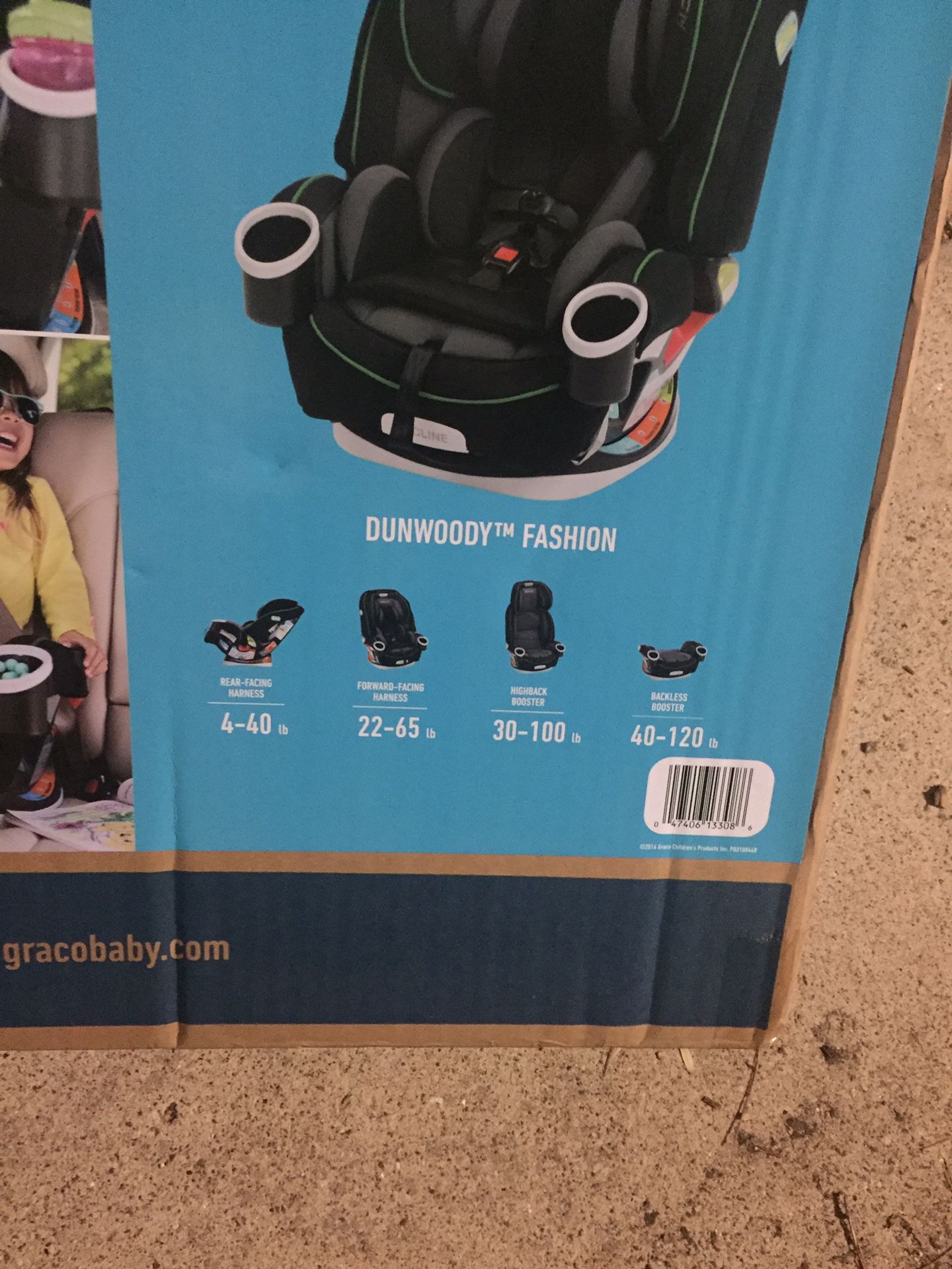 BRAND NEW GRACO 4EVER 4-IN1 CAR SEAT 10 YEARS 1 CAR SEAT