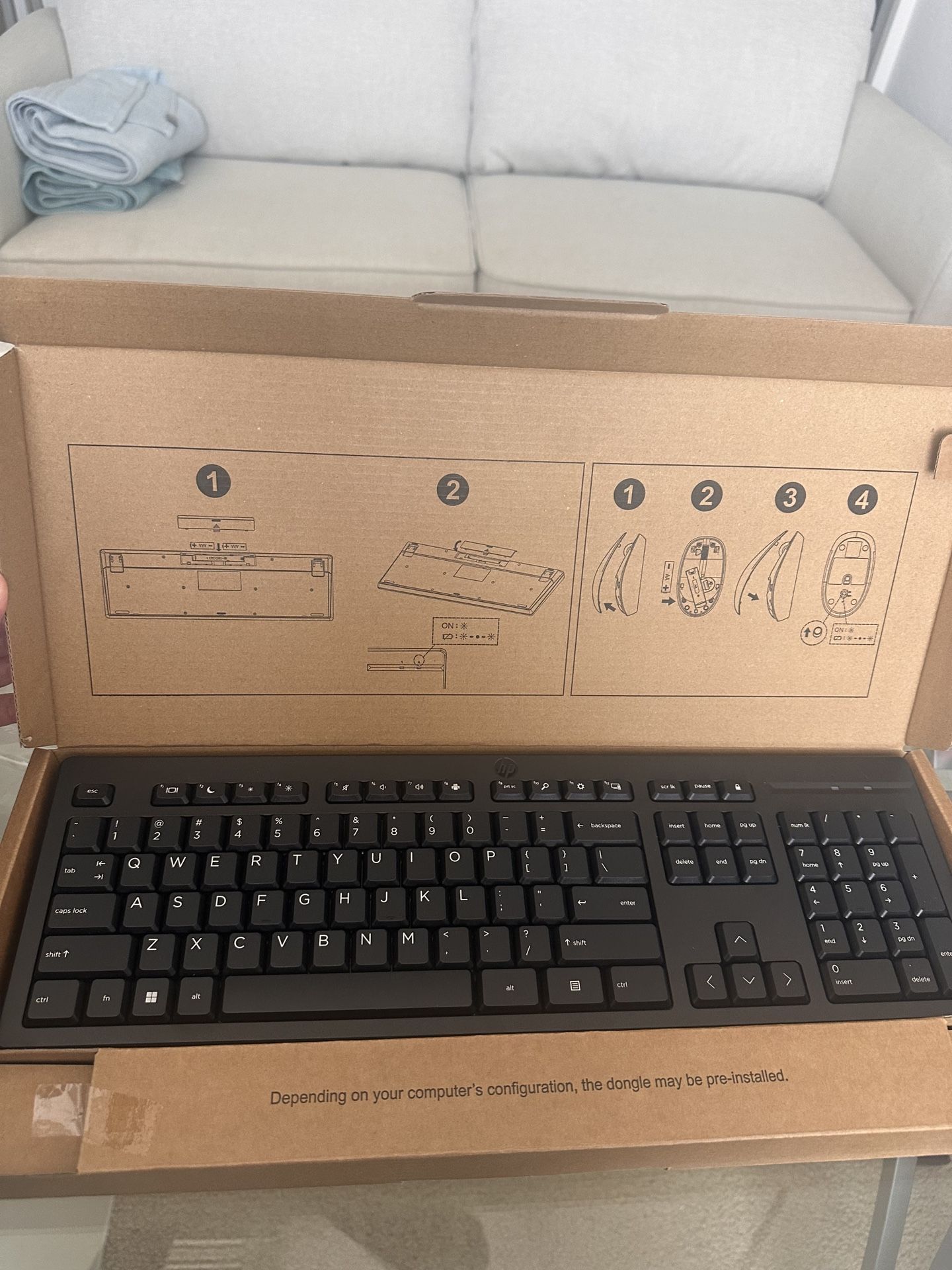 Wireless Keyboard HP 510