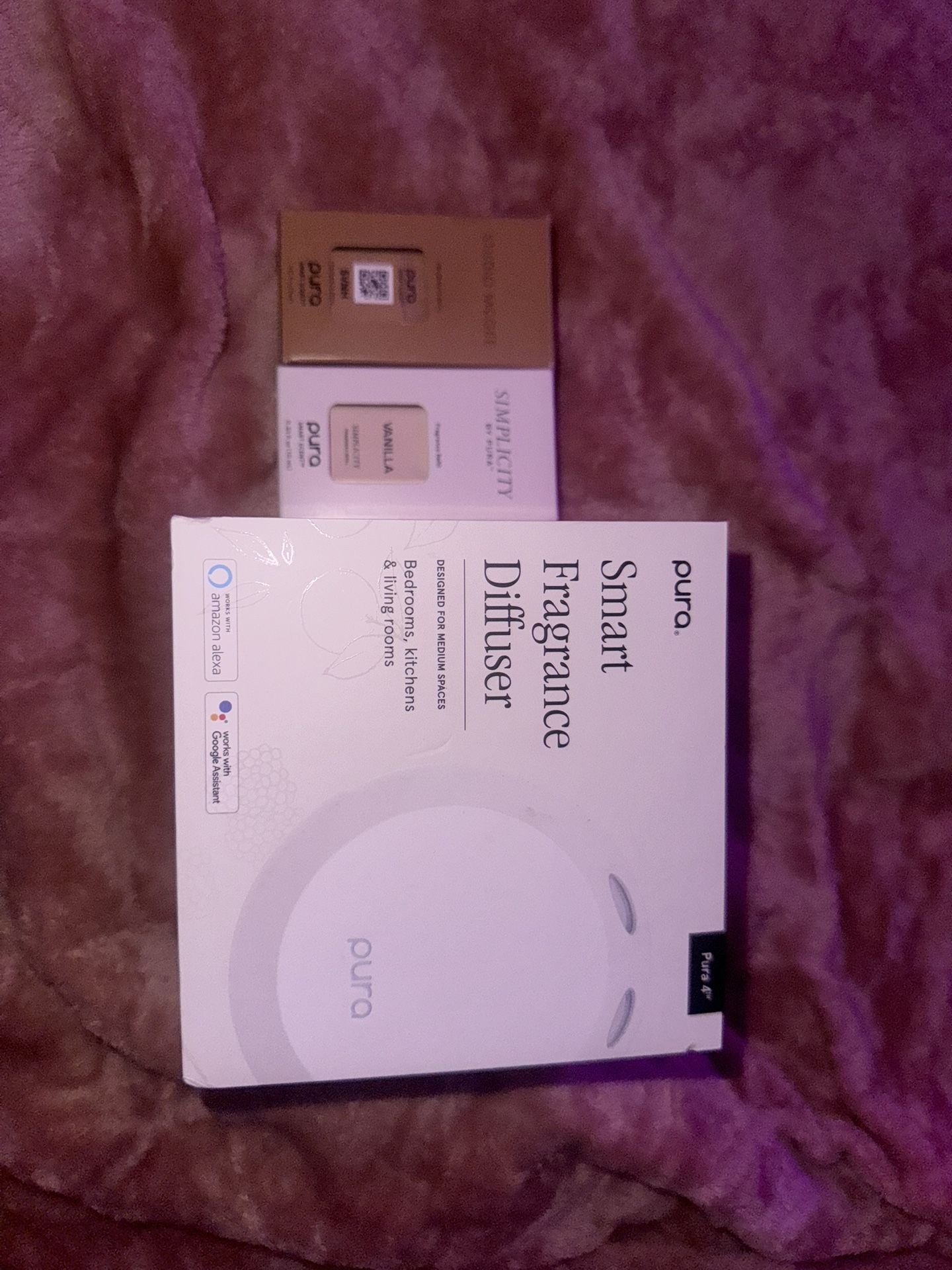 Pura Air Freshener With Vanilla Spell