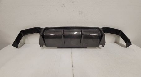 2017 2018 2019 2020 AUDI S3 REAR BUMPER DIFFUSER CARBON FIBER AFTERMARKET