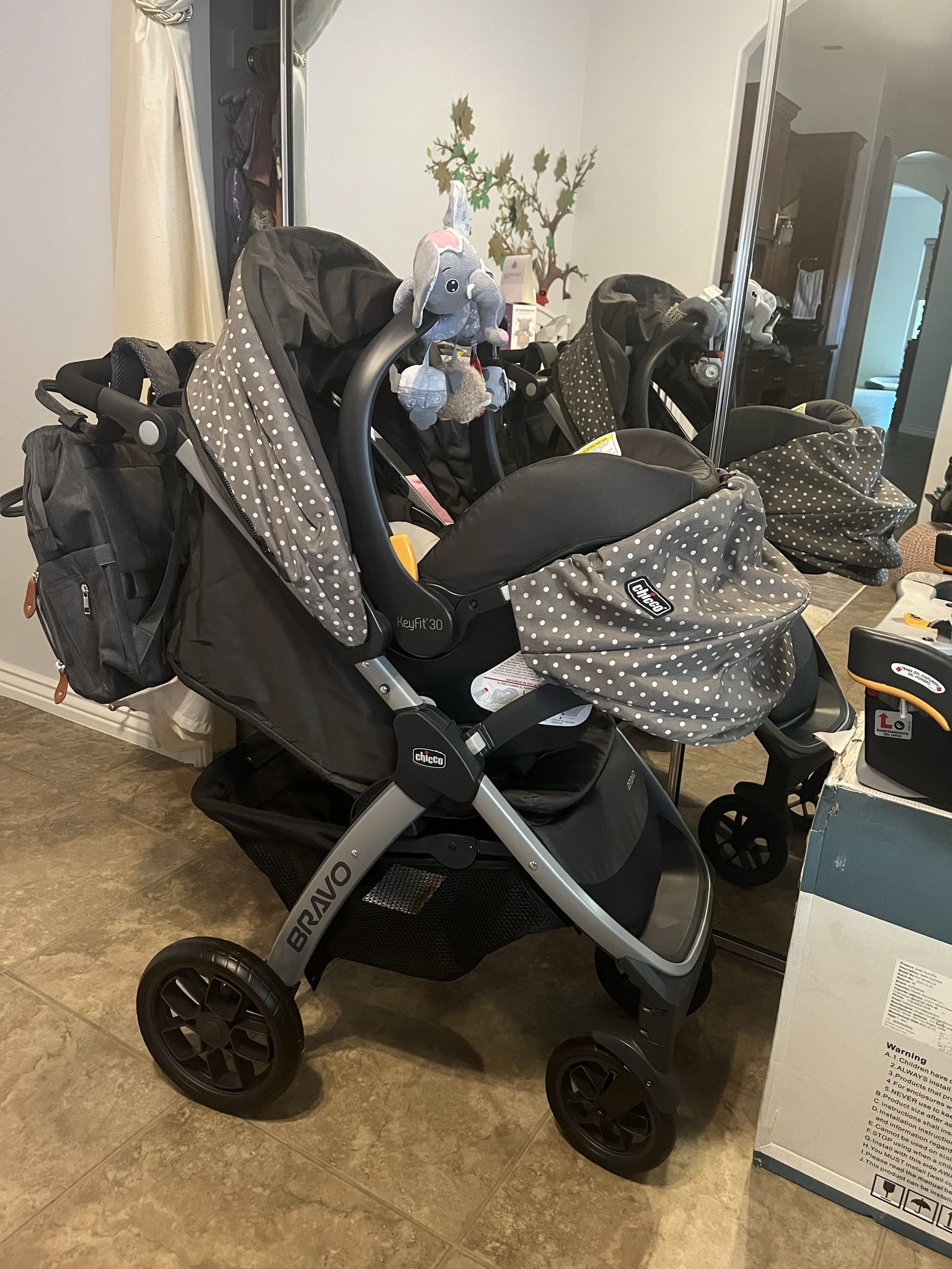 Chicco Bravo 3-in-1 Trio Travel System