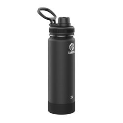 Takeya Actives Stainless Steel Water Bottle, Insulated Spout Lid, Keeps Drinks Cold 24 Hrs, Leakproof, Durable, Dishwasher Safe, Ideal For Gym, Travel
