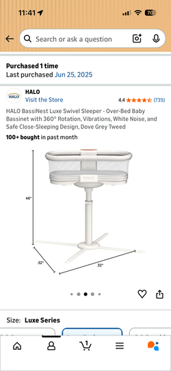 Halo Bassinest Luxe series