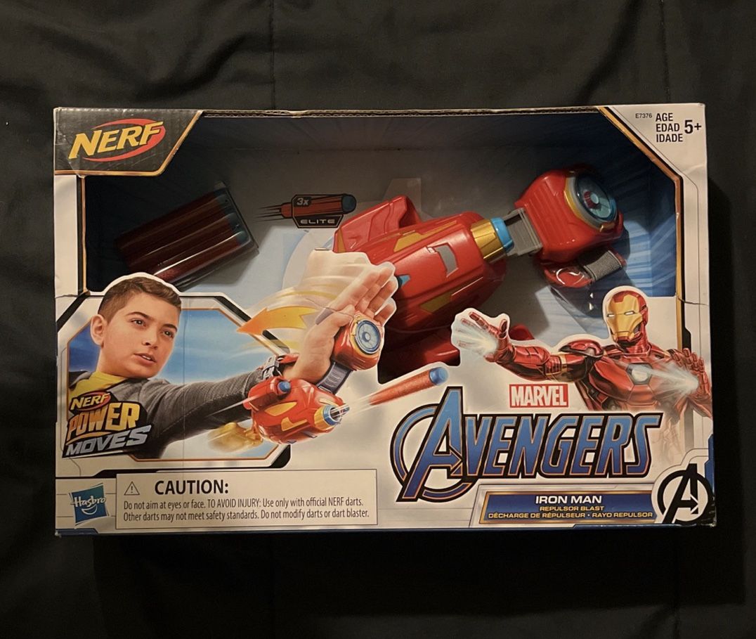 Marvel Avengers Iron Man Nerf Gun Toy