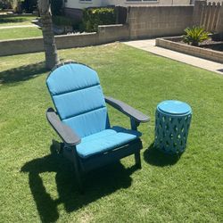 Adirondack Chair & Side Table
