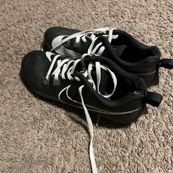 Black Nike Vapor Cleats Size 11