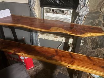 Live oak Bar and bench