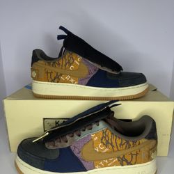 Nike Air Force 1 Low x Travis Scott “Cactus Jack” – 9.5M – LIGHTLY USED – $250 OBO 