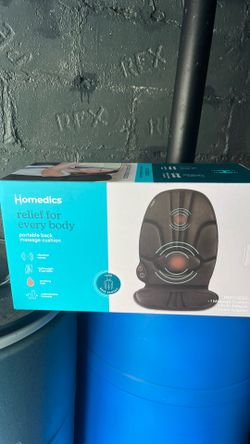 Portable back massage cushion