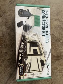 New 7 To 5 Pin Trailer Connector Kit