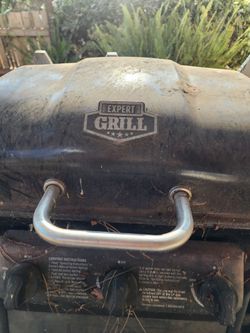 Used outdoor grill