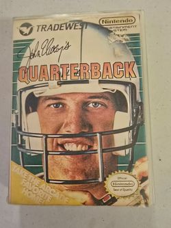 1989 vintage Nintendo John elway's Authentic Quarterback