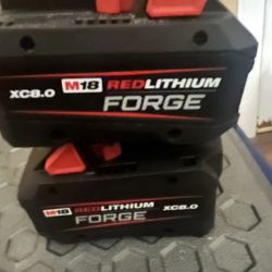 Milwaukee M18 Forge Xc8.0 Batteries 
