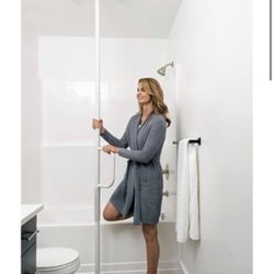 Able Life Universal Floor to Ceiling Grab Bar, Adjustable Floor to Ceiling Safety Pole with Security Support Handle for Fall Prevention, Tension Mount
