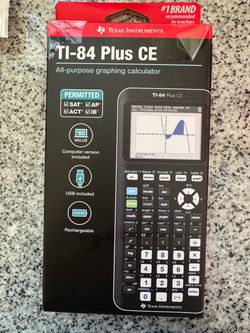 Texas Instruments TI-84 Plus CE Graphing Calculator