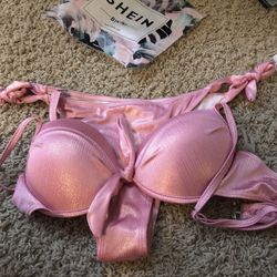 Pink Wire Top Bikini 