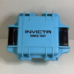 Invicta 1-Slot Dive Impact Watch Case, Turquoise Blue RARE