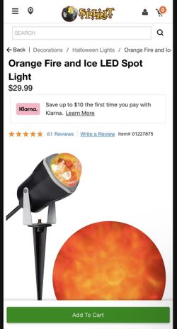 Halloween Lights Decor Fire