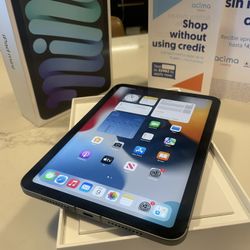 iPad Mini 6th WIFI + Cel $70 Down! 