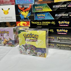 Sealed Pokemon Trainer Card Collection 