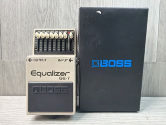 Boss GE-7 7-Band Graphic Equalizer Effects Pedal (A1D032471)