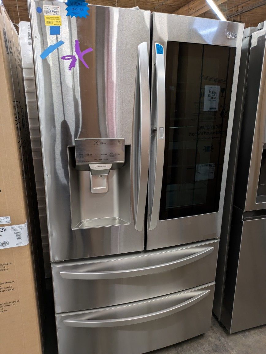LG LMXS28596S
36 Inch 4 Door Smart Refrigerator