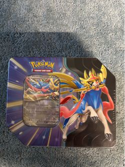 Slashing Legends Tin (Zacian ex) Sealed