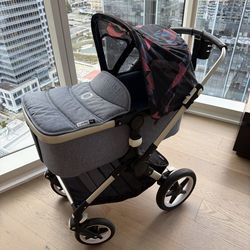 Bugaboo Fox with bassinet and extra accessories