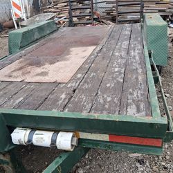 1995 Eager Beaver 20-ton equipment trailer