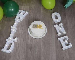 Wild one sign